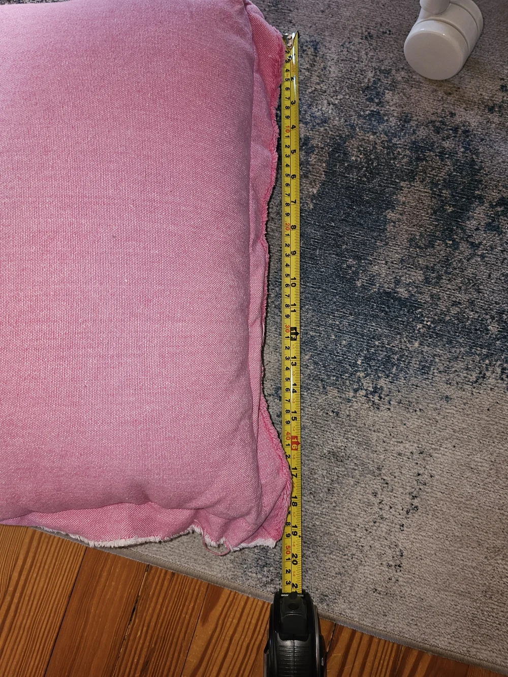 The Farmhouse by Rachel Ashwell Pink Frayed Edge Decorative Pillow Covers Set of